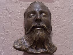 Mascarilla mortuoria de Maximiliano de Habsburgo, tras ser fusilado el 19 de junio de 1867.  /