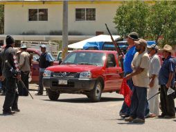 Grupos de autodefensa habían anunciado movilizaciones para el próximo lunes. ARCHIVO /
