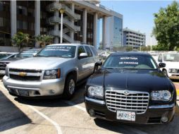 Algunos de los vehículos que los políticos jaliscienses adquieren con el erario superan el medio millón de pesos. ARCHIVO /