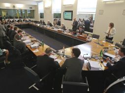 Los jefes de los demás equipos estuvieron presentes en la audiencia. EFE /