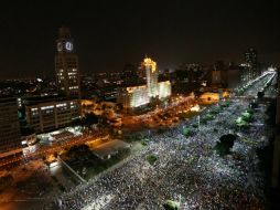 Los brasileños vuelven a salir a las calles a protestar. EFE /