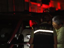 Personal del IJCF aseguro cinco casquillo calibre .25 milímetros en la escena del ataque. EL INFORMADOR /