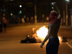 Las protestas comenzaron por un aumento del precio del transporte público, se extendieron por todo el país. ARCHIVO /