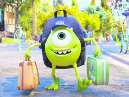 Pixar. Mike Wazowski, uno de los monstruos protagonistas de Monsters University. ESPECIAL /