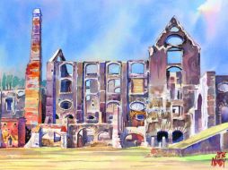 La ex Hacienda de Coahuixtla ha vivido años de espera para una restauración. ESPECIAL /