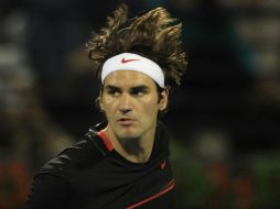 Roger está conciente de que para mantenerse en el primer lugar tendría que vencer a los tres grandes, sus compañeros de viaje. ARCHIVO /