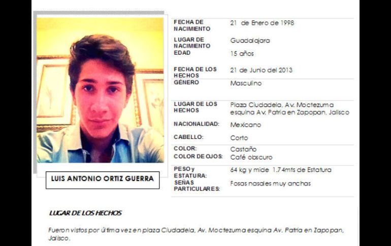 Imagen tomada del comunicado. ESPECIAL /