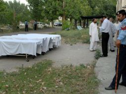Algunos alpinistas y guías lograron huir del lugar, pero los que no fueron aniquilados a tiros. EFE /