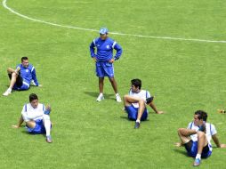 Este lunes continún ajustando algunos detalles de sus partidos de preparación, previo al inicio del Apertura 2013. MEXSPORT /