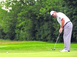 Concluye. Els cerró con su tercera ronda consecutiva de 69 golpes y totalizó 270. AFP /