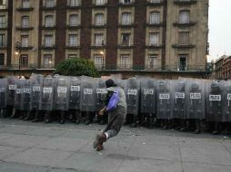 Los empresarios denuncian los actos de vandalismo son cada vez más frecuentes. ARCHIVO /