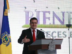 Sandoval Díaz destaca las acciones hechas en los 100 días que tiene como titular del Ejecutivo Estatal.  /