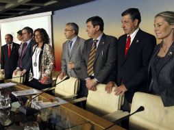 La candidatura de Madrid antes de la rueda de prensa para valorar el informe de la Comisión de Evaluación del COI para los Juegos de 20 EFE /