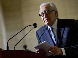 el enviado especial de Naciones Unidas (ONU) y la Liga Árabe para Siria, Lakhdar Brahimi. AFP /
