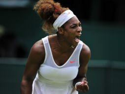 Serena Williams llega a 68 juegos ganados en este torneo. AFP /