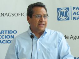El secretario adjunto de Elecciones del CEN del PAN, Juan Manuel Oliva,  espera que el conflicto interno no influya en las elecciones. ARCHIVO /