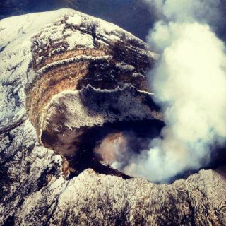 Nulo, crecimiento del domo de lava del ''Popo'': Cenapred