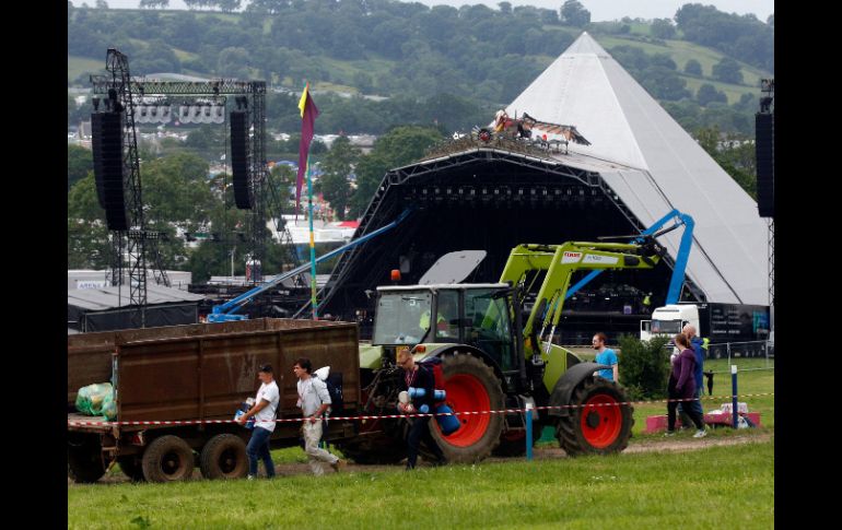 Arctic Monkeys, Mumford & Sons y los Rolling Stones estarán en el escenario de Glastonbury. AP /
