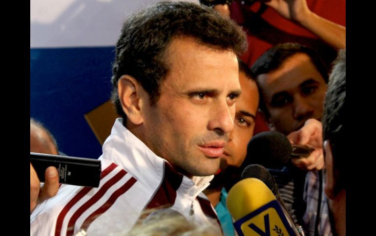 En la grabación se lanzan críticas al accionar de Henrique Capriles tras las elecciones del 14 de abril. ARCHIVO /