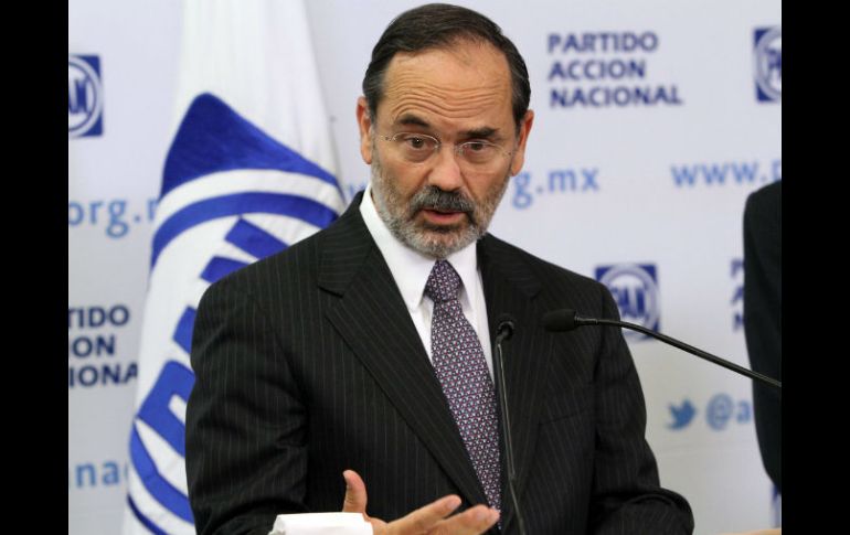 Madero señala que, en las próximas elecciones, el partido albiazul se convertirá en la segunda fuerza política del país. ARCHIVO /