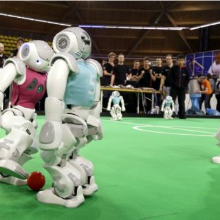 Los robots futbolistas empiezan su Mundial en Holanda