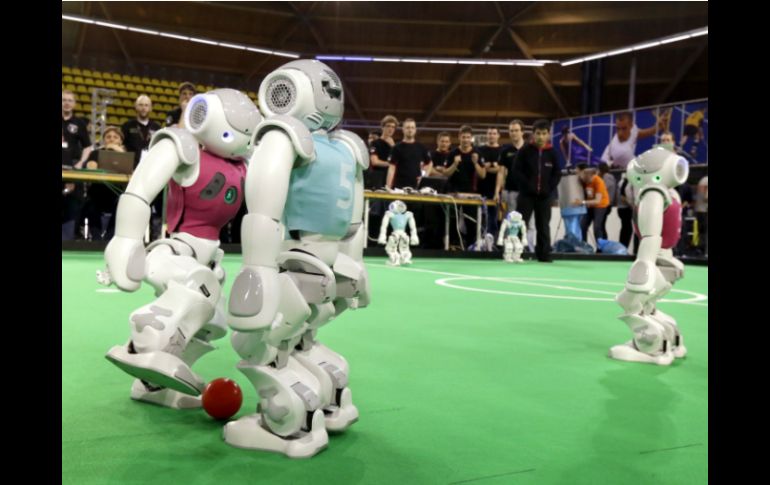 Los jugadores son humanoides de color blanco de unos treinta centímetros de altura. AFP /