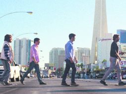 Los actores de ¿Qué pasó ayer? visitaron México para filmar; aunque la cinta se desarrolla en Tijuana,las escenas se rodaron en Nogales ESPECIAL /