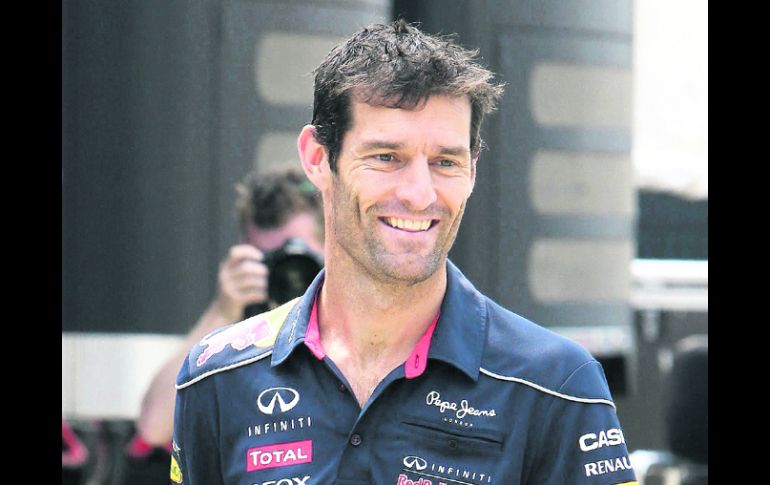 Fin de una era. Webber, de 36 años, tiene 12 temporadas en la Fórmula Uno y siete de ellas con Red Bull. EFE /