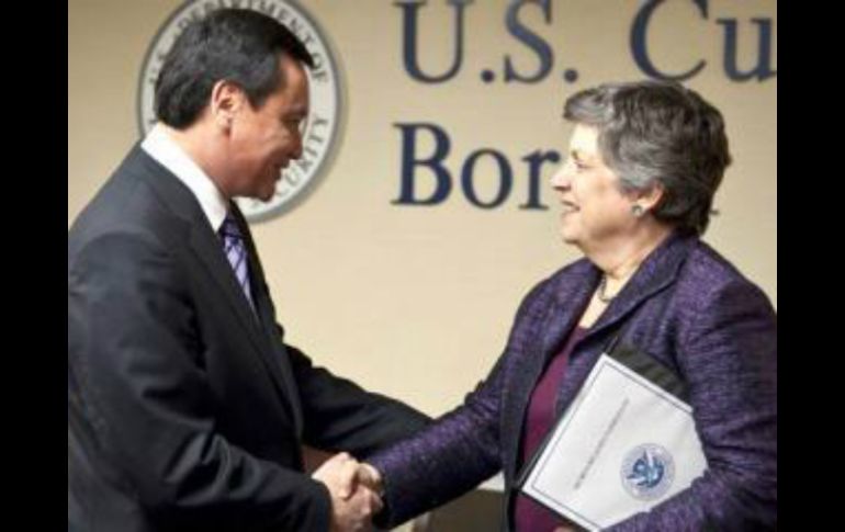 Osorio Chong informa que Janet Napolitano visitará el país dentro de dos semanas. ARCHIVO /