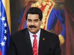 Maduro pide a los asistentes ''que no se dejen manipular por sectores que los quieren llevar a la violencia''. EFE /