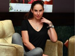 La actriz asegura que por el momento su vida personal va muy bien, al lado de su pareja. ARCHIVO /