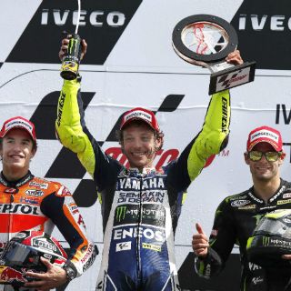 Rossi sube al podio dos años después en el GP