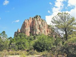 Panorama. Incólumes y altivas las rocas resisten el paso del tiempo. ESPECIAL /