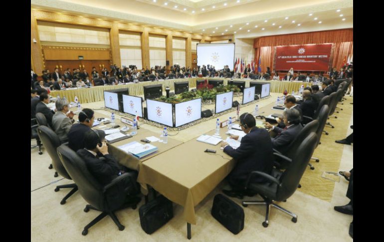 Una vista general de lo que promete ser una salida pacífica a los conflictos entre los países que reclaman la soberanía de las islas. EFE /