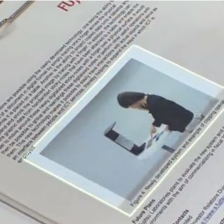 Dispositivo permite usar el papel como pantalla táctil