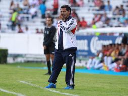 El técnico Benjamín Galindo anunció la salida del 'Cubo' Torres del equipo.  /