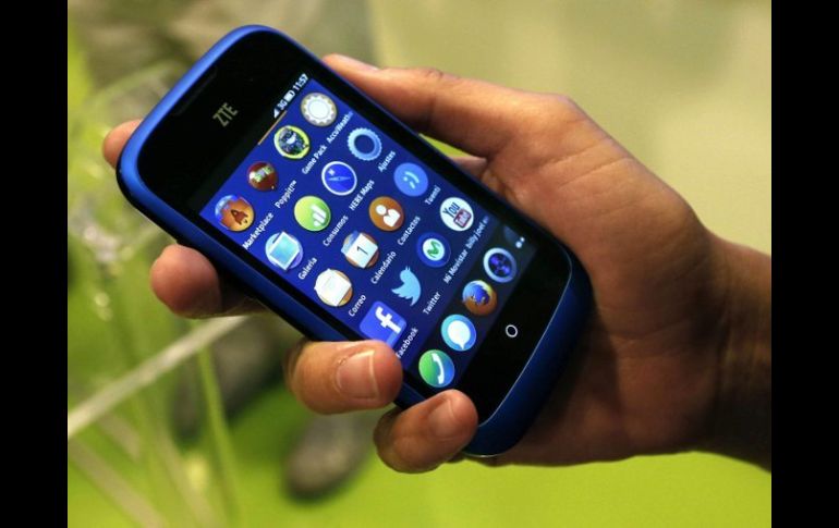 El primer smartphone con el sistema abierto de Firefox, próximamenmte en América Latina. EFE /