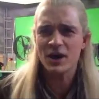 Orlando Bloom canta en su despedida de ''Legolas''