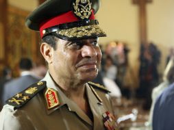 El ministro Abdel Fatah Sisi se dice comprometido con la protección de manifestantes en el país. ARCHIVO /