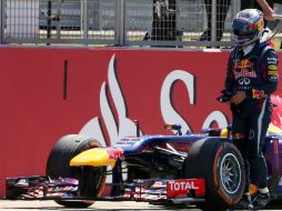 A pesar del abandono en Silverstone, Vettel sigue de líder. EFE /