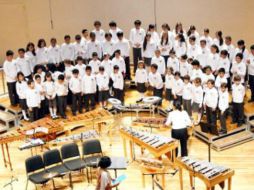 Niños músicos, han participado en importantes actividades a nivel coral infantil en México y el extranjero. ESPECIAL /