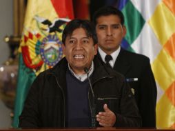 David Choquehuanca denuncia a los gobiernos de Francia y Portugal por negar el aterrizaje a Evo Morales. AP /