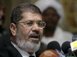 El mandatario exhorta a los egipcios a no ser violentos nunca con el Ejército. ARCHIVO /