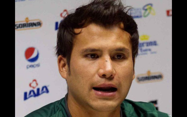 Aarón Galindo asegura que los títulos que tiene Toluca lo hacen un equipo admirable. ARCHIVO /