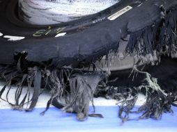 Esta imagen es del auto de Felipe Massa, de Ferrari, en el Gran Premio de Gran Bretaña. EFE /