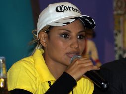 Mariana Juárez busca regresar por el centro internacional del CMB. MEXSPORT /