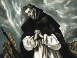 ''Santo Domingo rezando'' fue pintado en Toledo, y es una de las cuatro versiones conocidas sobre este tema. EFE /