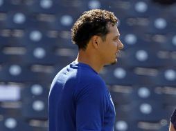 Luis 'Cochito' Cruz llega de manera sopresiva a Manhattan. AP /