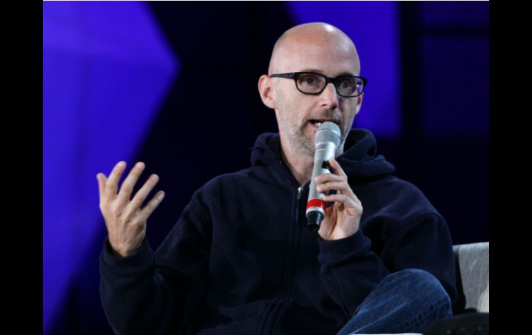 Moby se despide del público en el festival Tag DF, dedicado a la tecnología y creatividad. EFE /