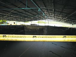 El contenedor de melaza de la empresa responsable del vertido al Río San Antonio que llevó el líquido hasta la Presa del Hurtado. EL INFORMADOR /